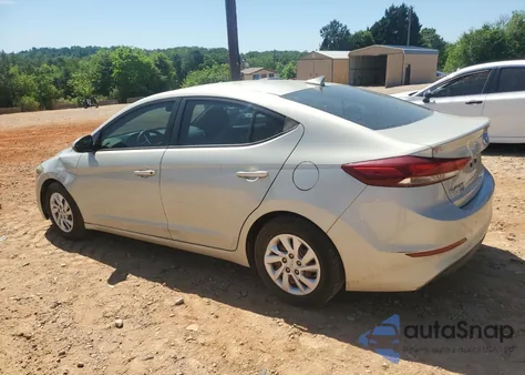 2017 Hyundai Elantra Se from USA, damaged, VIN 5NPD74LF5HH135817